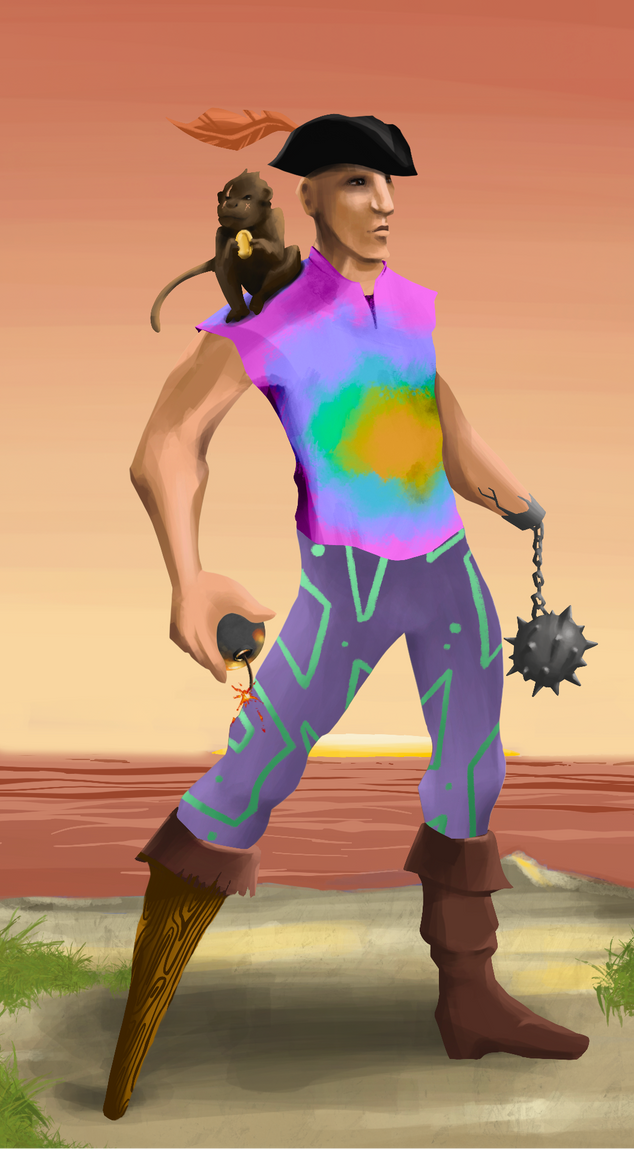 AlgoSeas Pirate #28977 NFT on Algorand