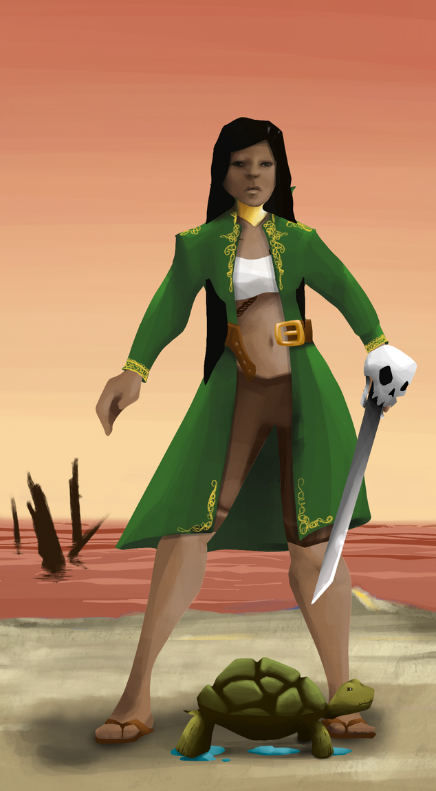 AlgoSeas Pirate #28980 NFT on Algorand