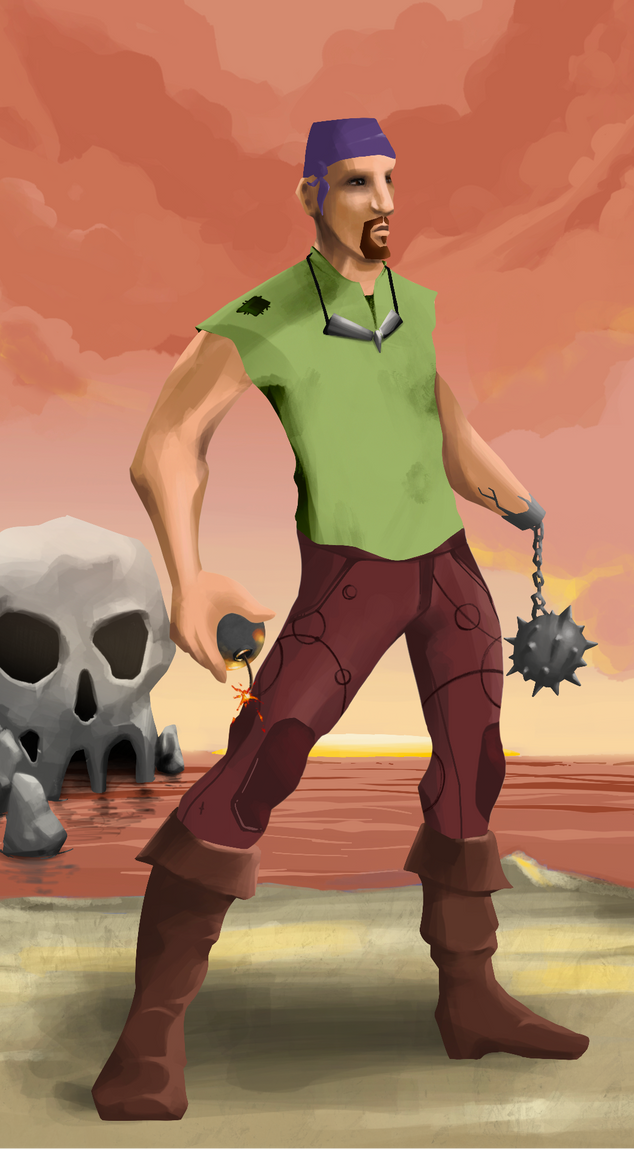 AlgoSeas Pirate #28996 NFT on Algorand