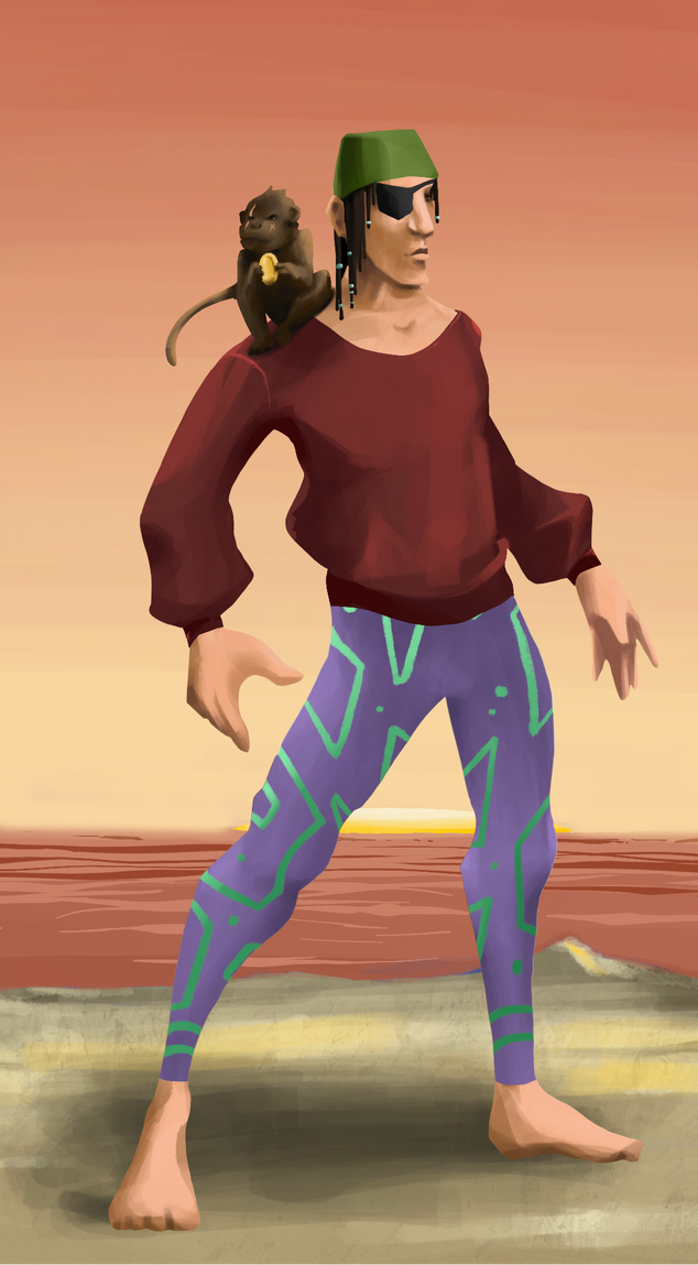 AlgoSeas Pirate #29000 NFT on Algorand