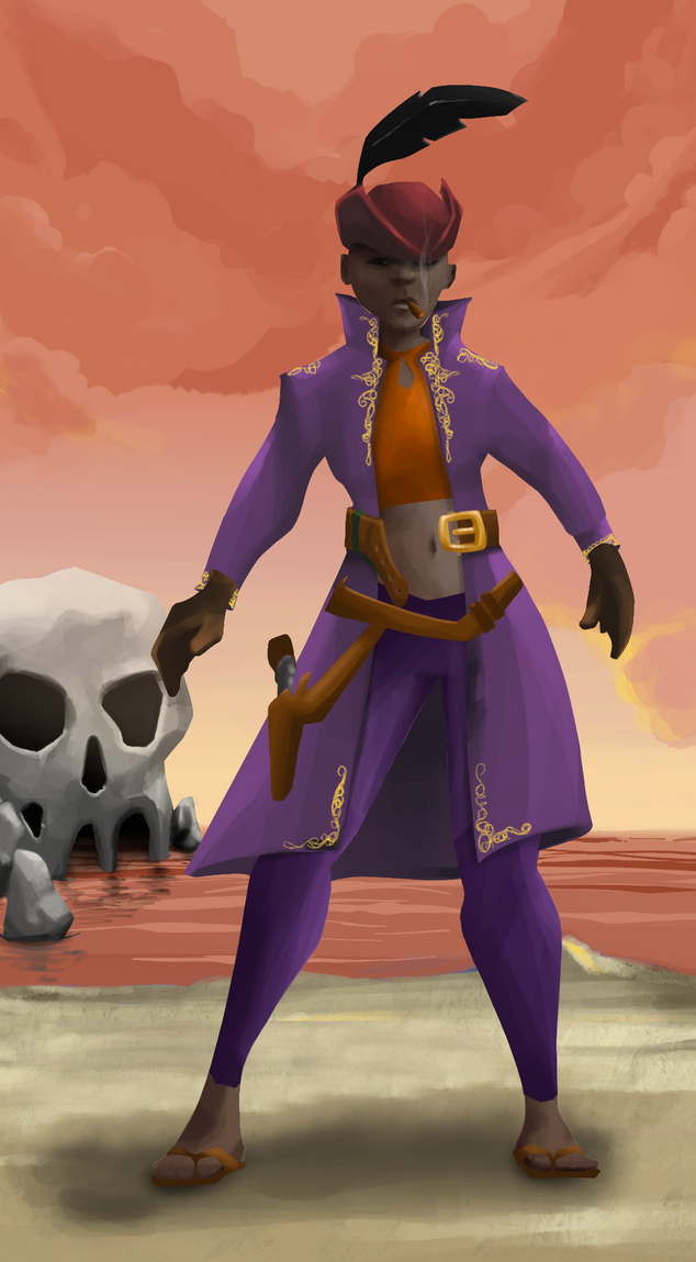 AlgoSeas Pirate #29002 NFT on Algorand