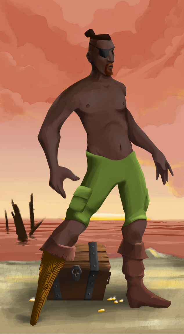 AlgoSeas Pirate #29043 NFT on Algorand