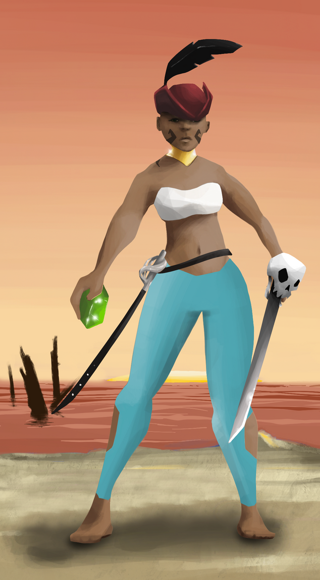 AlgoSeas Pirate #29050 NFT on Algorand