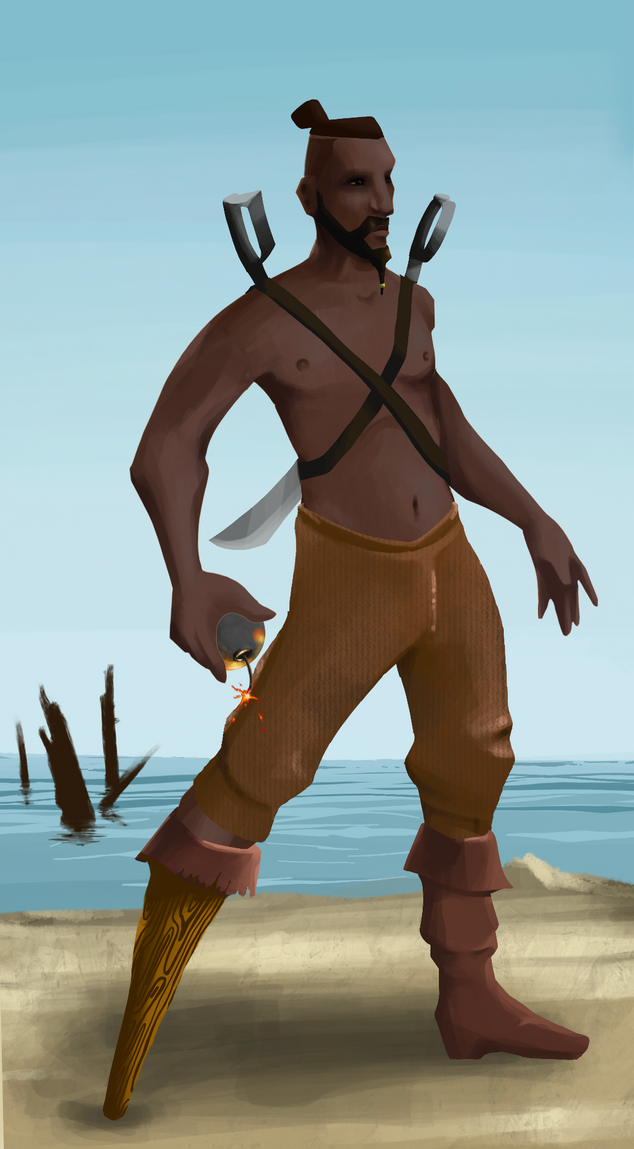 AlgoSeas Pirate #29051 NFT on Algorand