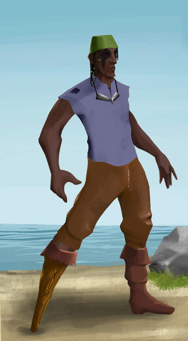 AlgoSeas Pirate #29054 NFT on Algorand