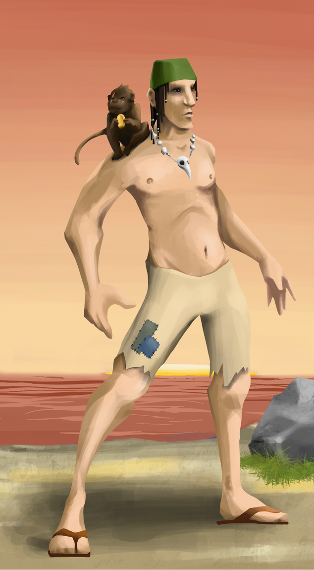 AlgoSeas Pirate #29058 NFT on Algorand