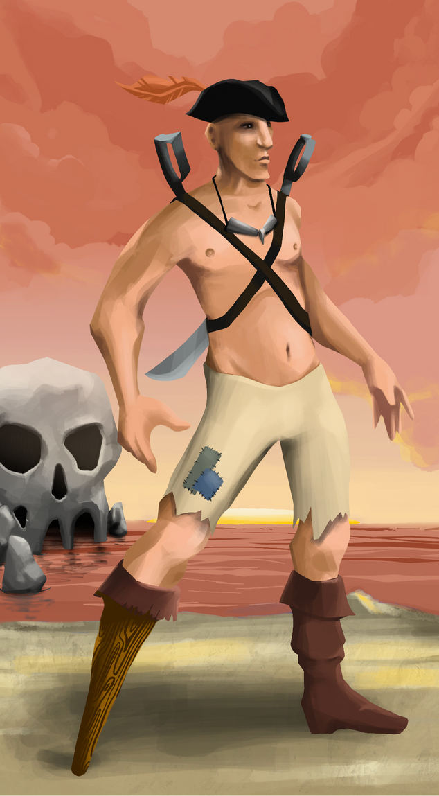 AlgoSeas Pirate #29059 NFT on Algorand