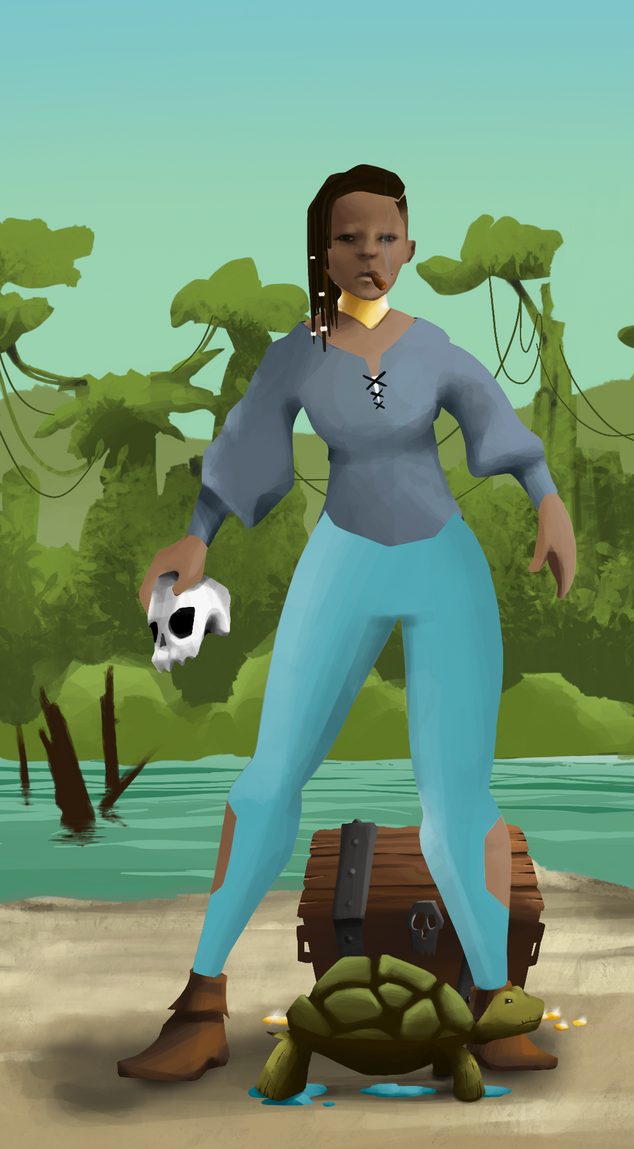 AlgoSeas Pirate #29062 NFT on Algorand