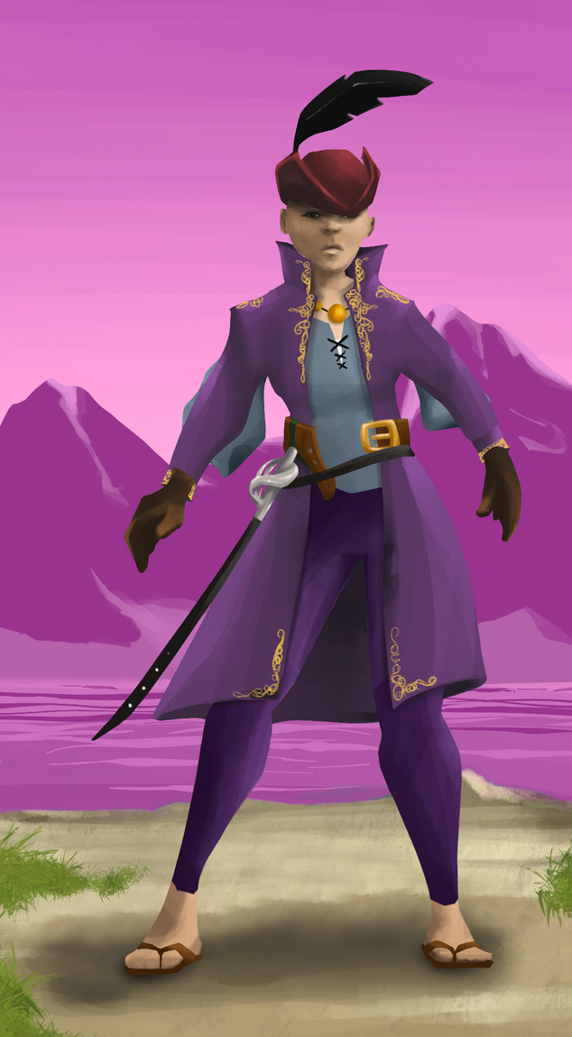 AlgoSeas Pirate #29063 NFT on Algorand