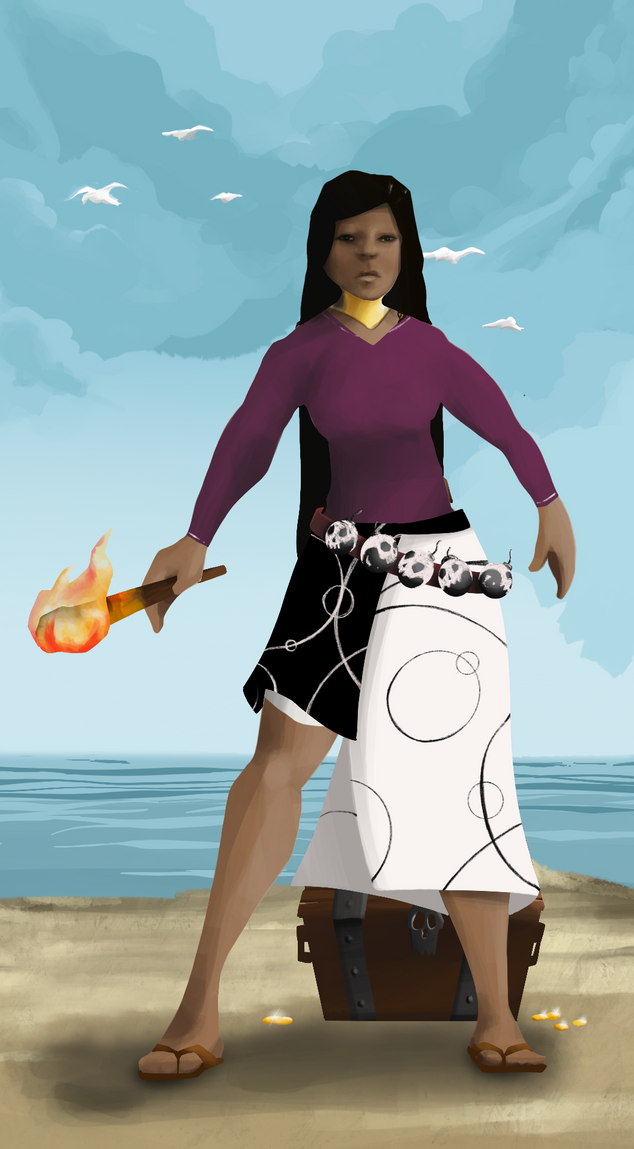 AlgoSeas Pirate #29064 NFT on Algorand