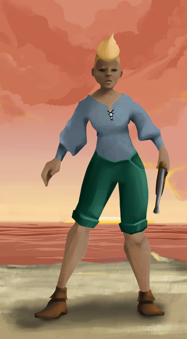 AlgoSeas Pirate #29065 NFT on Algorand