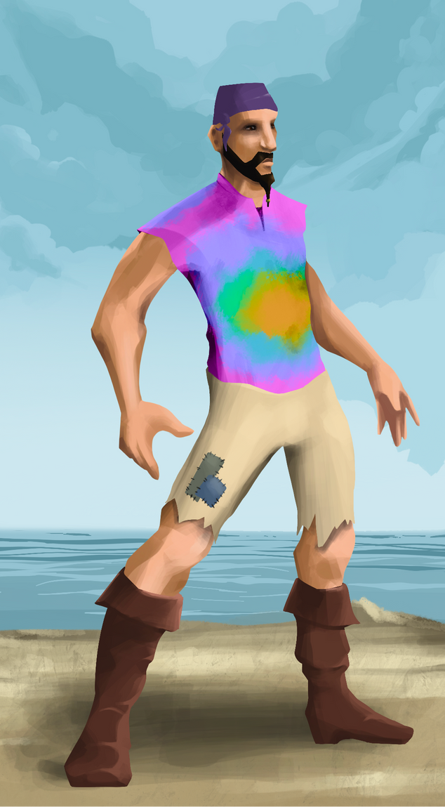 AlgoSeas Pirate #29069 NFT on Algorand