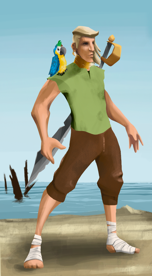 AlgoSeas Pirate #2907 NFT on Algorand