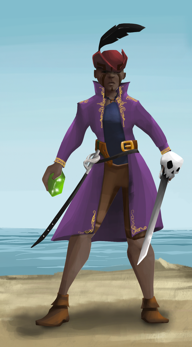 AlgoSeas Pirate #29072 NFT on Algorand