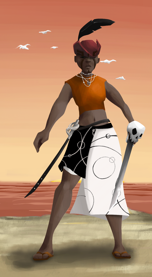 AlgoSeas Pirate #29073 NFT on Algorand