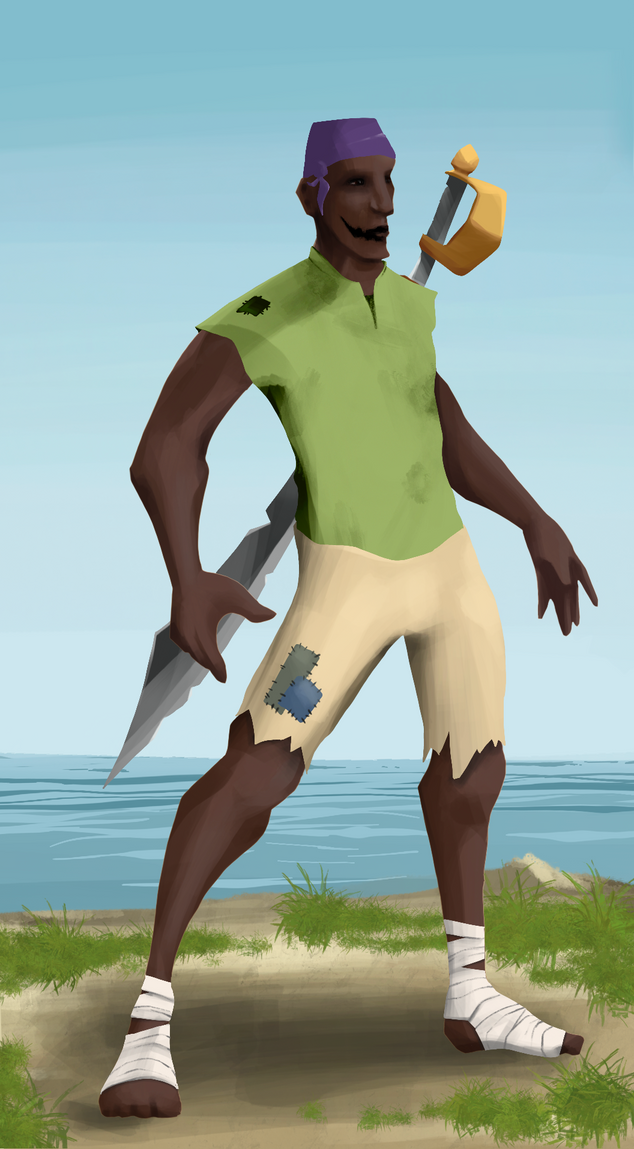 AlgoSeas Pirate #29081 NFT on Algorand