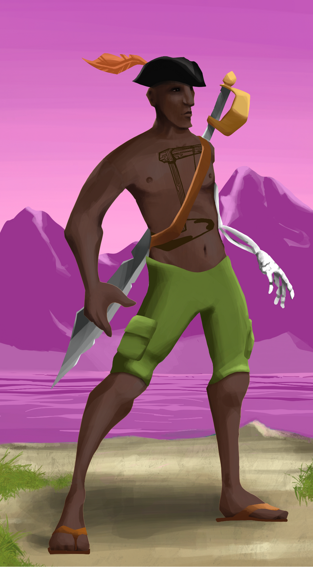 AlgoSeas Pirate #29083 NFT on Algorand