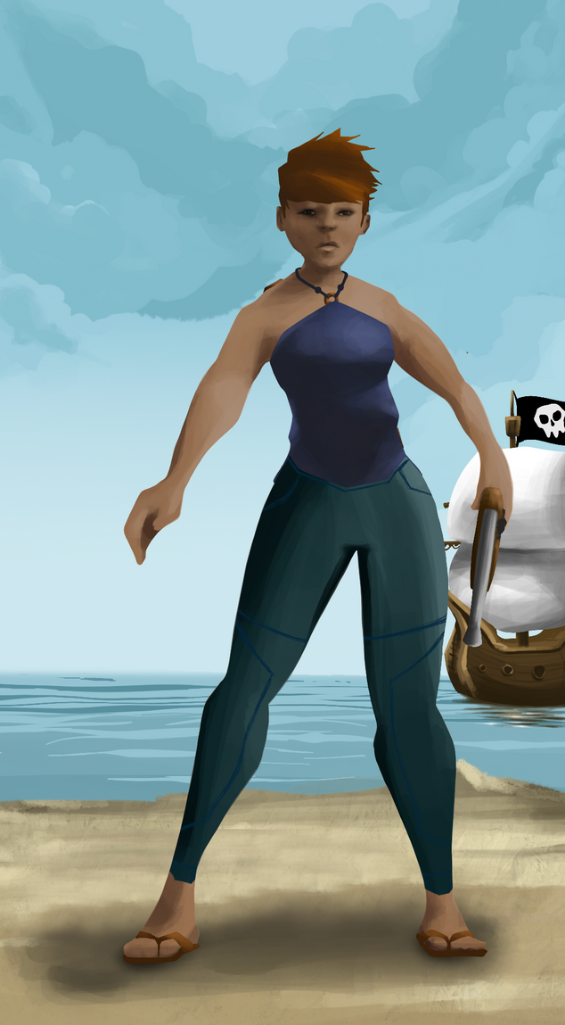 AlgoSeas Pirate #29093 NFT on Algorand