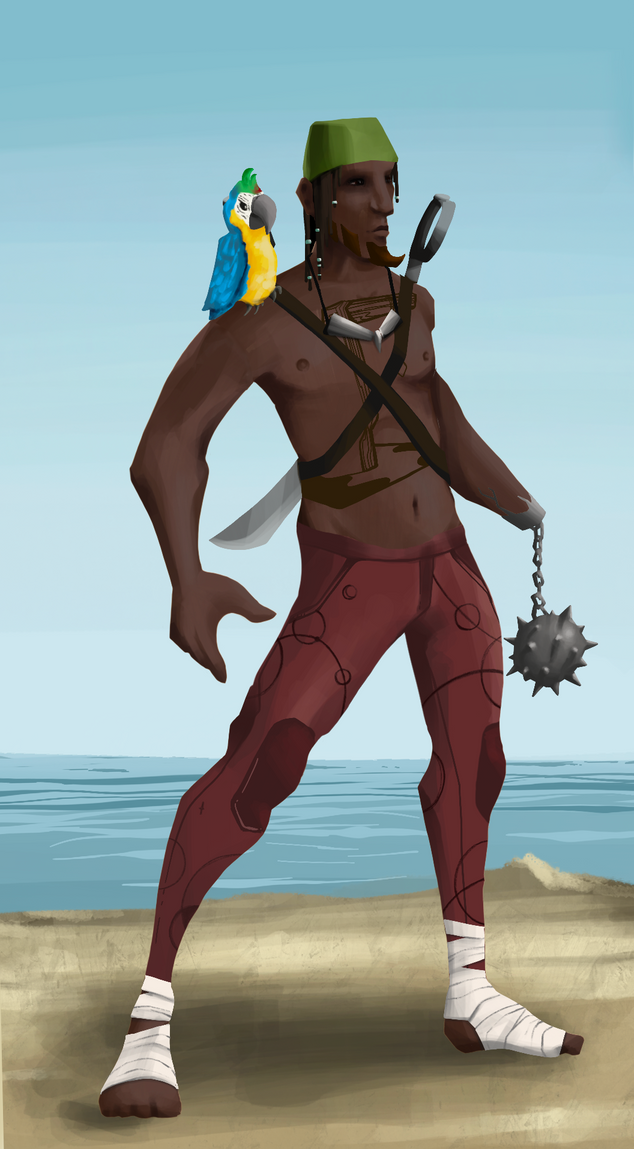 AlgoSeas Pirate #29094 NFT on Algorand