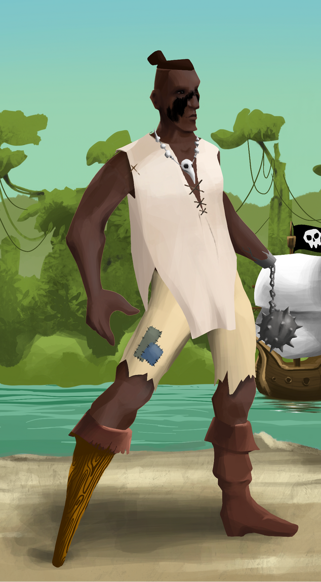 AlgoSeas Pirate #29103 NFT on Algorand