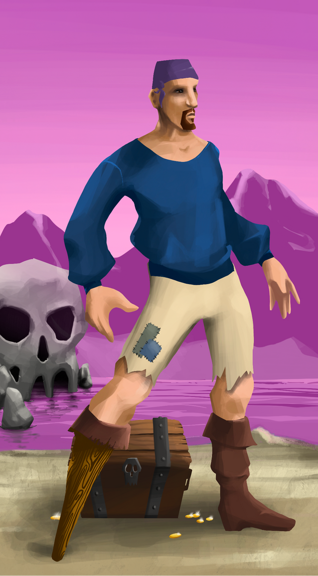 AlgoSeas Pirate #29113 NFT on Algorand