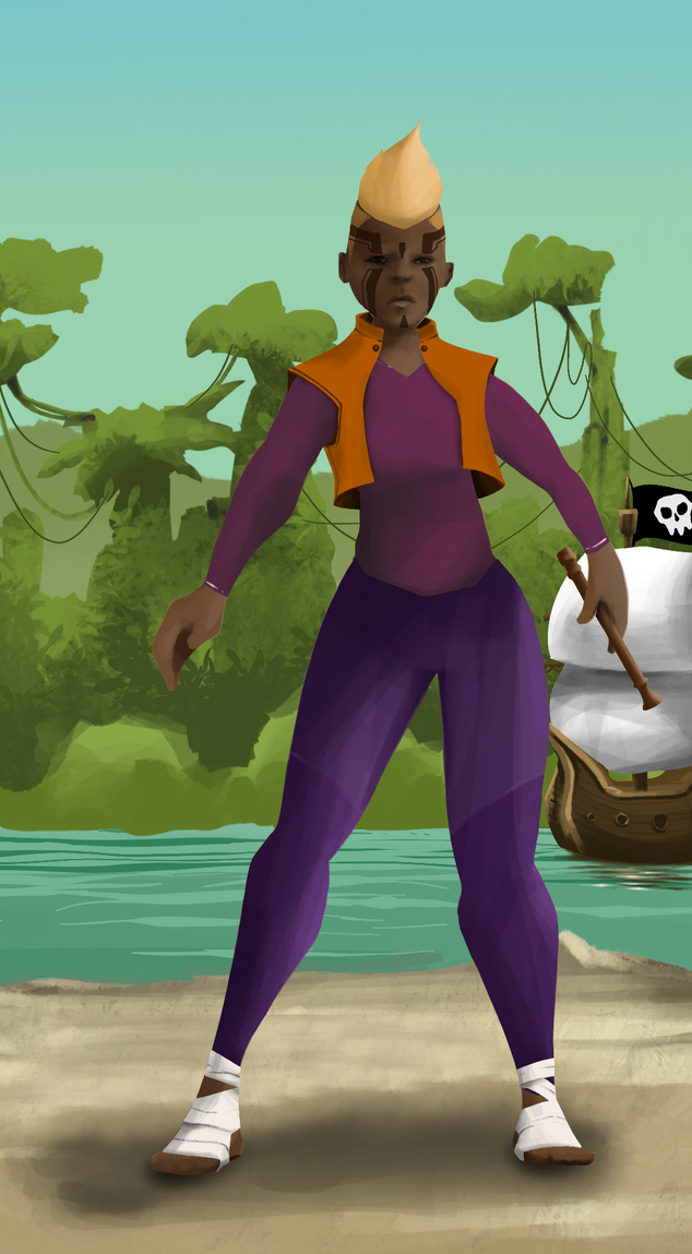 AlgoSeas Pirate #29133 NFT on Algorand