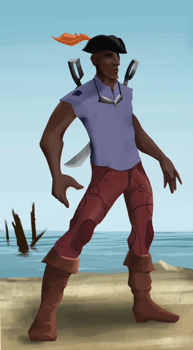 AlgoSeas Pirate #29134 NFT on Algorand