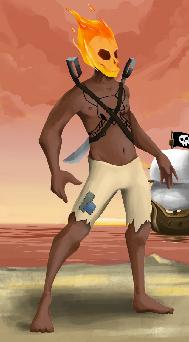 AlgoSeas Pirate #29135 NFT on Algorand