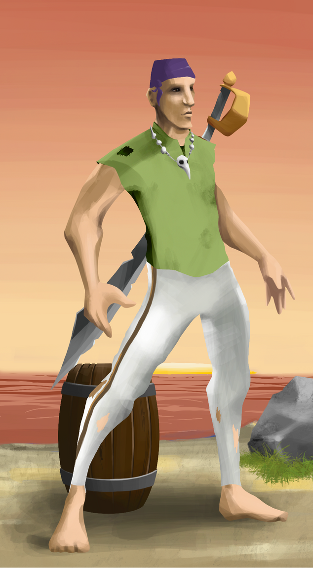 AlgoSeas Pirate #29146 NFT on Algorand