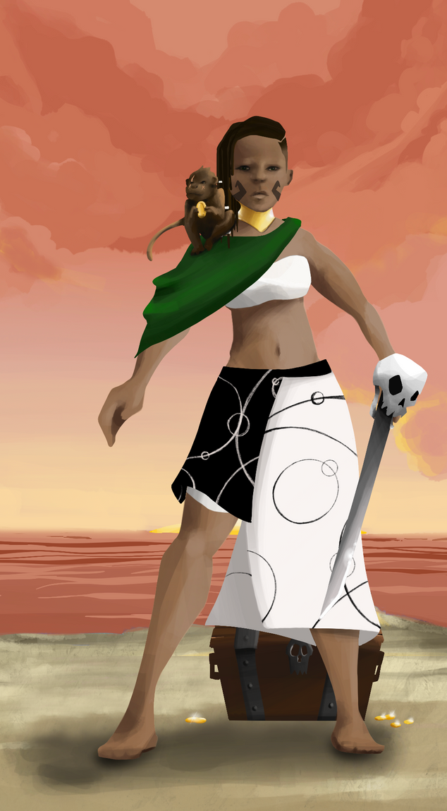 AlgoSeas Pirate #29181 NFT on Algorand