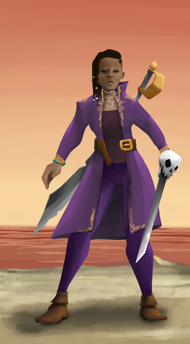 AlgoSeas Pirate #29198 NFT on Algorand