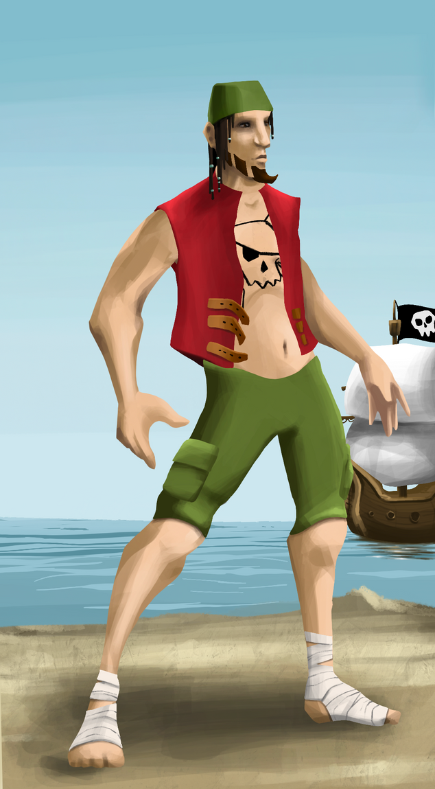 AlgoSeas Pirate #29201 NFT on Algorand