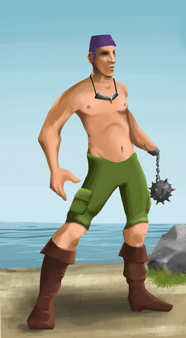 AlgoSeas Pirate #29205 NFT on Algorand