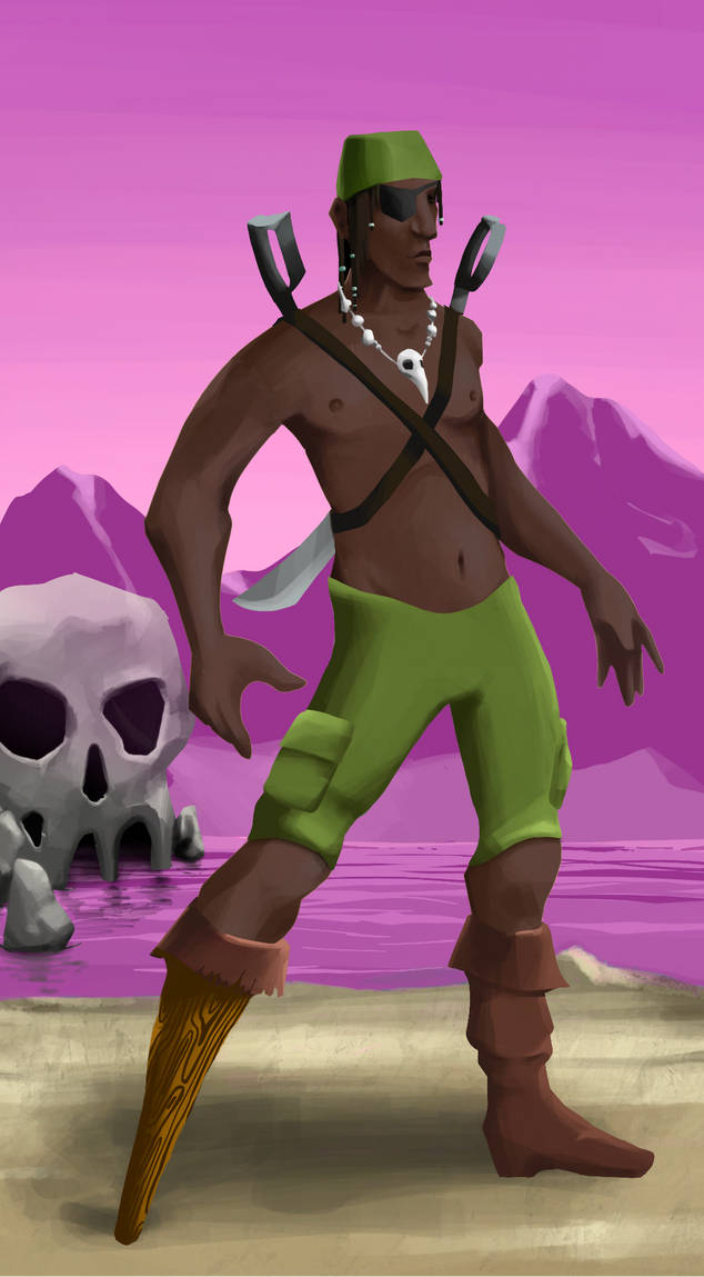 AlgoSeas Pirate #29209 NFT on Algorand