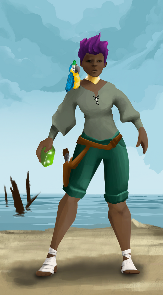 AlgoSeas Pirate #29215 NFT on Algorand