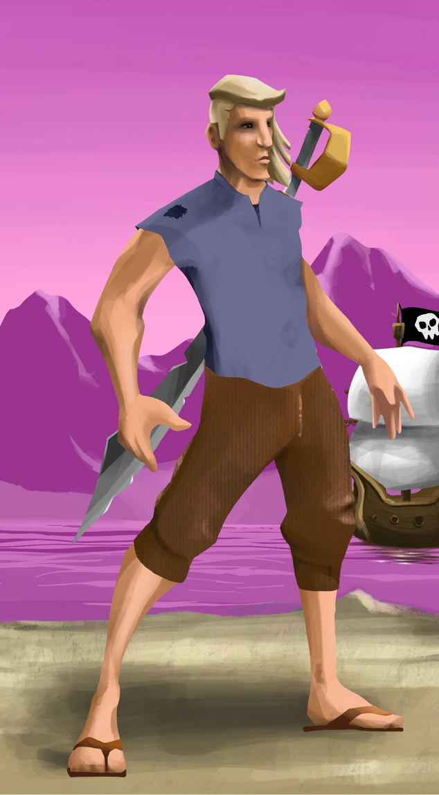 AlgoSeas Pirate #2922 NFT on Algorand