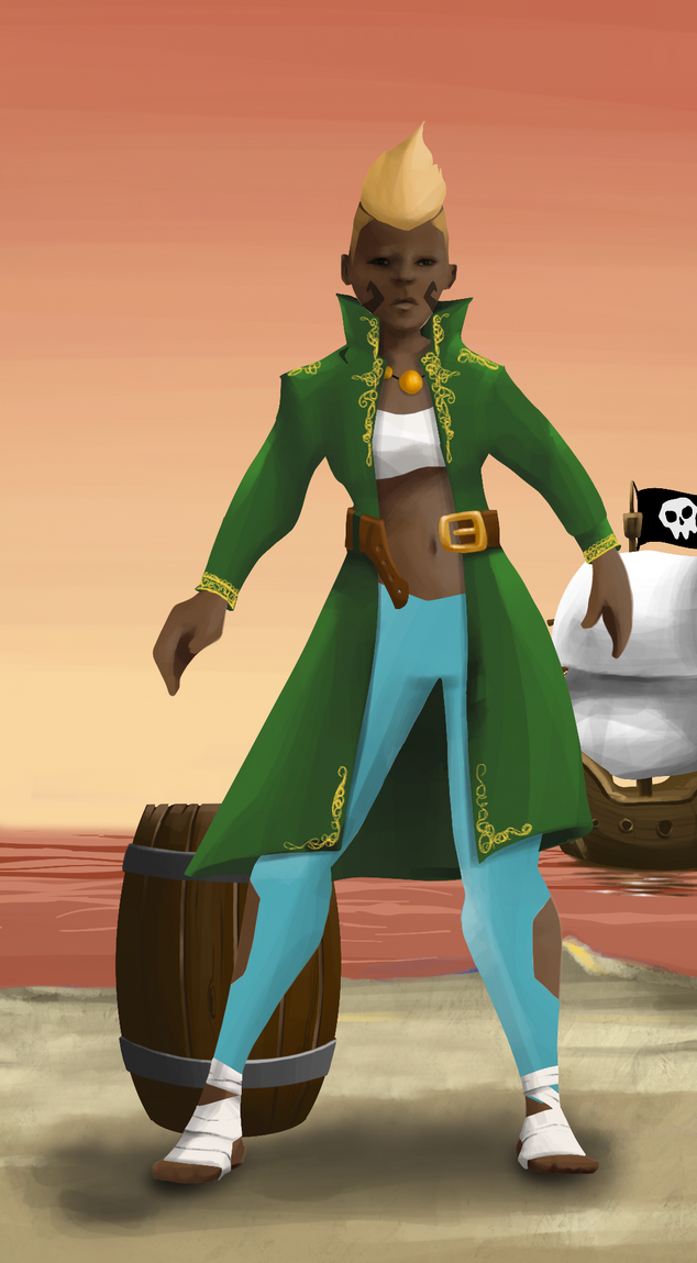 AlgoSeas Pirate #29235 NFT on Algorand