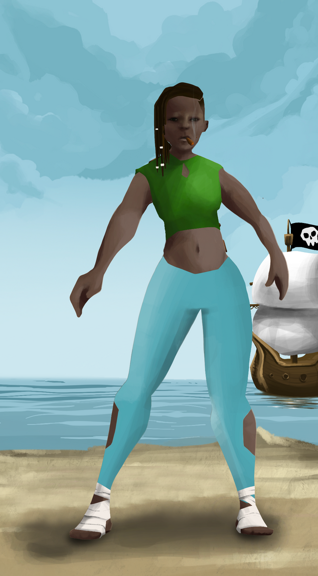 AlgoSeas Pirate #29256 NFT on Algorand