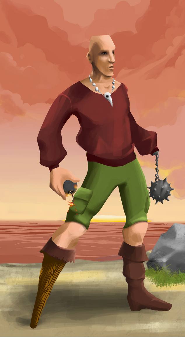 AlgoSeas Pirate #29261 NFT on Algorand