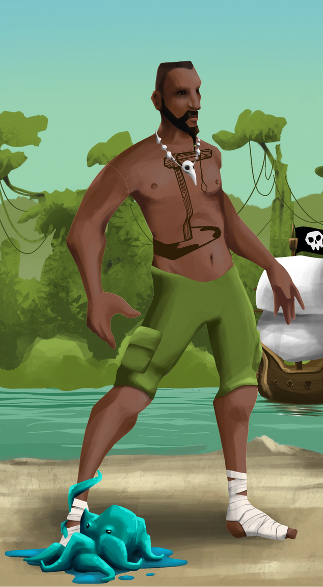 AlgoSeas Pirate #29269 NFT on Algorand