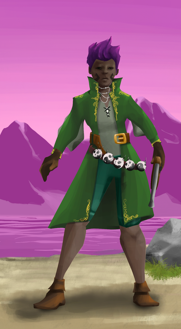 AlgoSeas Pirate #29288 NFT on Algorand