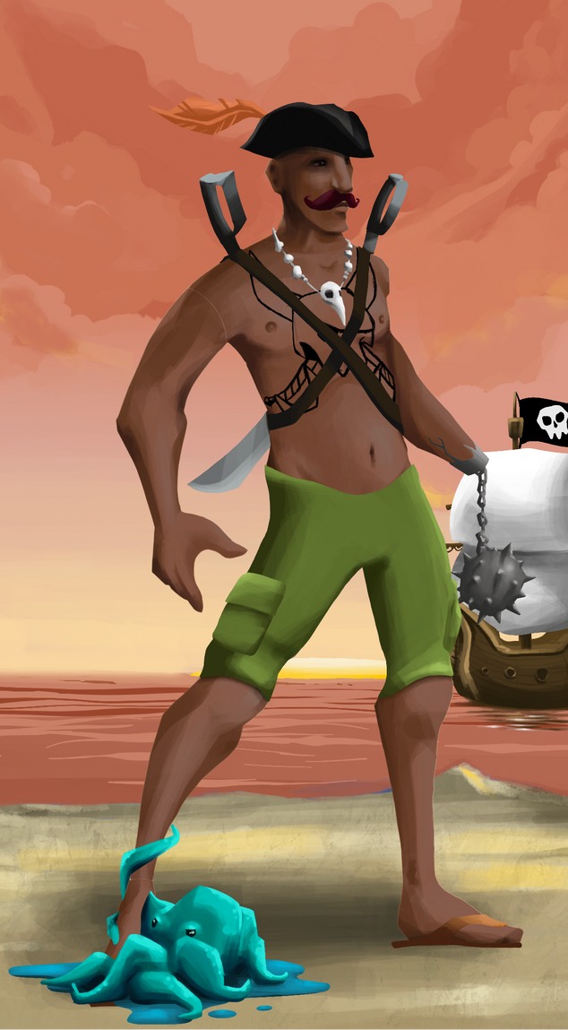 AlgoSeas Pirate #29290 NFT on Algorand