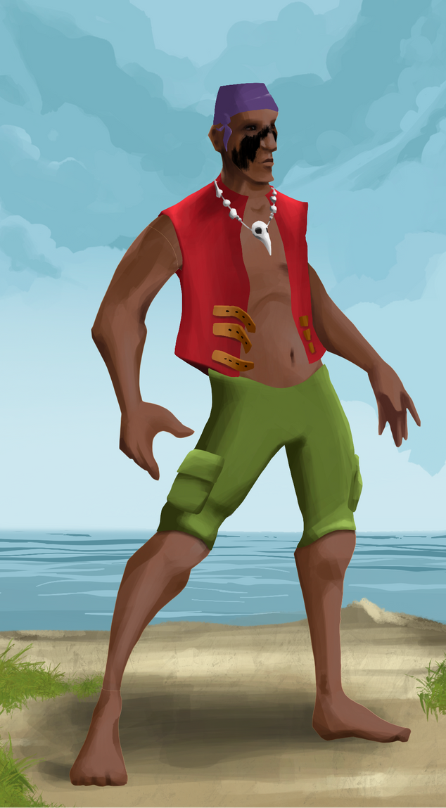 AlgoSeas Pirate #29297 NFT on Algorand