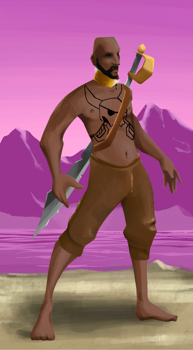 AlgoSeas Pirate #29299 NFT on Algorand