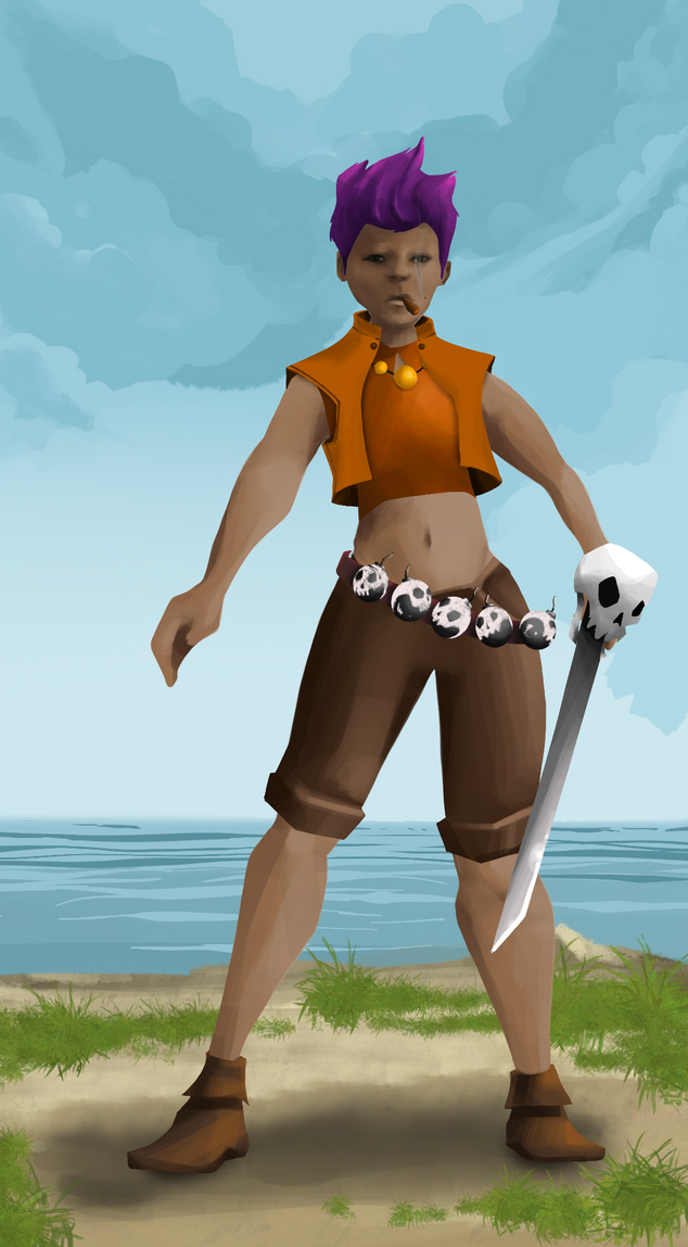 AlgoSeas Pirate #29303 NFT on Algorand