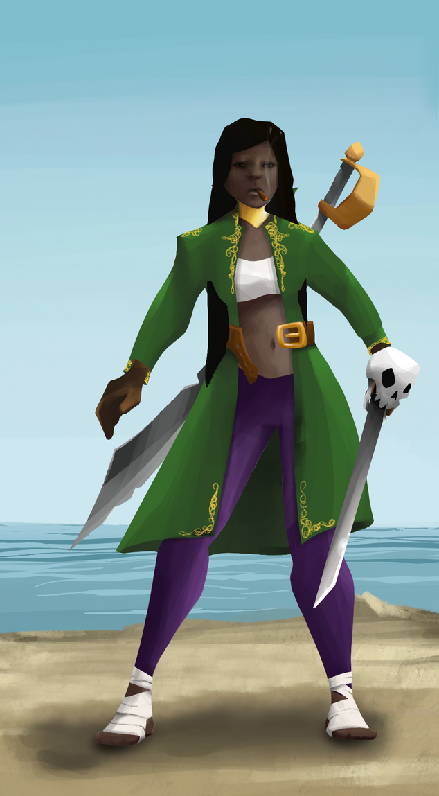 AlgoSeas Pirate #29317 NFT on Algorand