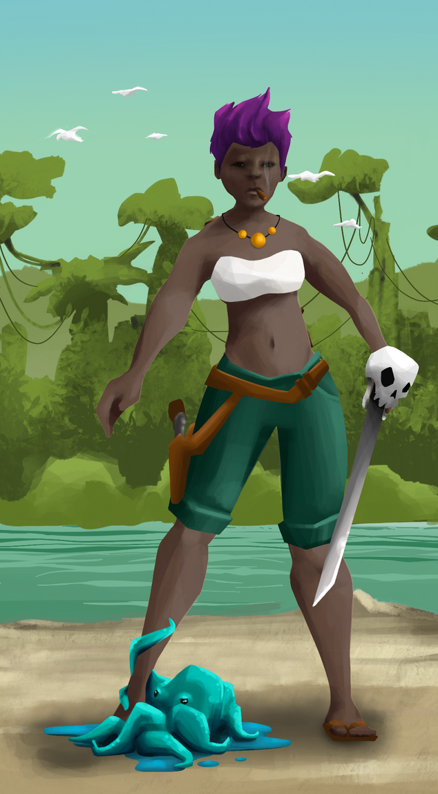 AlgoSeas Pirate #29322 NFT on Algorand