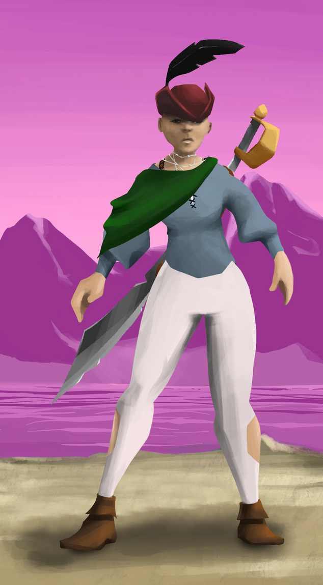 AlgoSeas Pirate #29323 NFT on Algorand