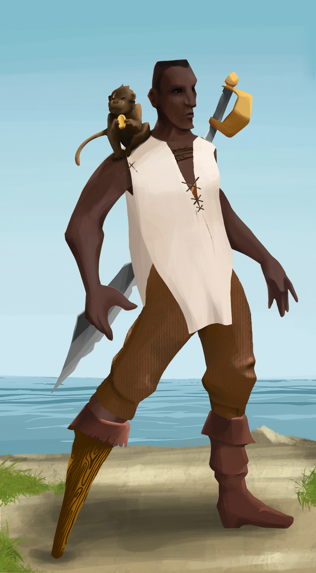 AlgoSeas Pirate #29325 NFT on Algorand