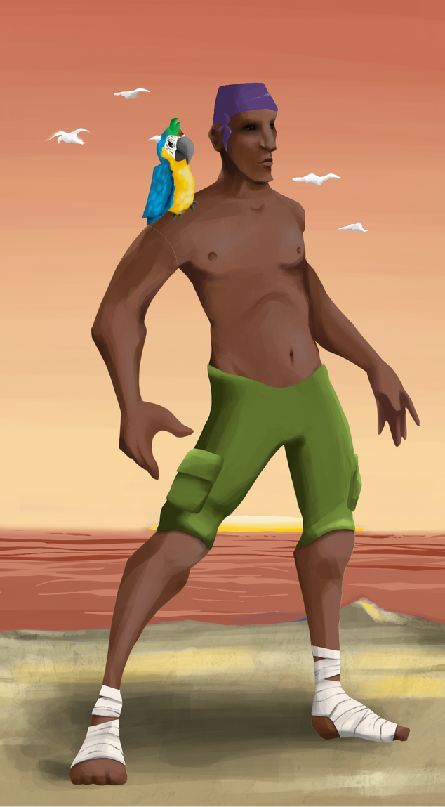 AlgoSeas Pirate #2933 NFT on Algorand